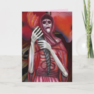 cartão de saudação do fantasma