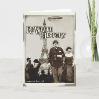 Cartão de Saudação do Histórico de Reescrita