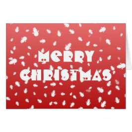 Cartão de Saudação do Homem de Neve de Natal