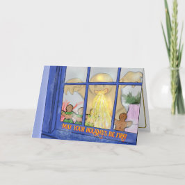 Cartão de Saudação do Homem de Pão Zangado - Desej