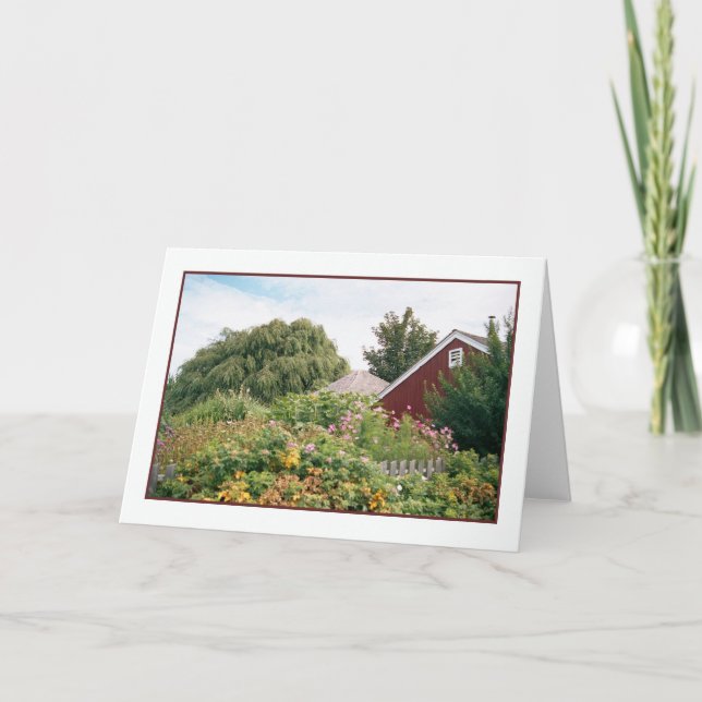 Cartão de Saudação do Jardim Tavern (Frente)