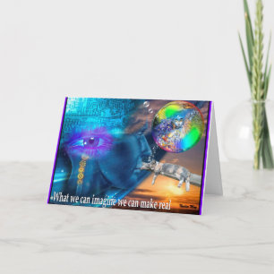 Cartão de saudação do lembrete de estilo