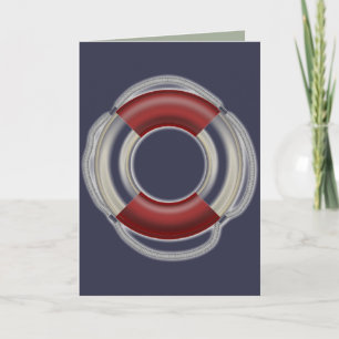 Cartão de saudação do Lifesaver