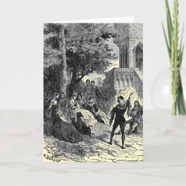 Cartão de Saudação do Medieval Times (Frente)