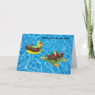 Cartão de Saudação do Melhor Amigo Dachshund