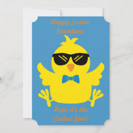 Cartão de saudação do neto do felz pascoa