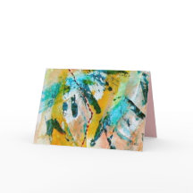 Cartão de saudação do Rainbow por Janz