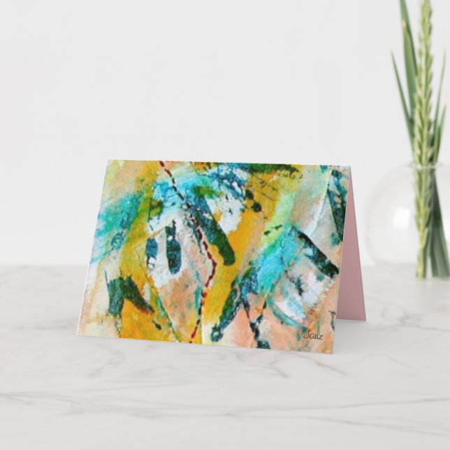 Cartão de saudação do Rainbow por Janz (Frente)