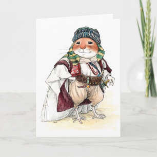 Cartão de Saudação do Rato Valentino