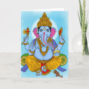 Cartão de Saudação do Senhor Ganesha