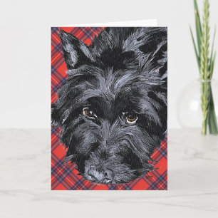 Cartão de Saudação do Terrier Escocês