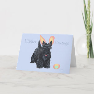 Cartão de Saudação do Terrier Escocês