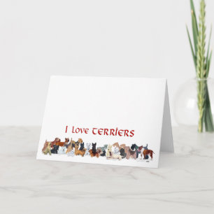 Cartão de Saudação do Terrier Escocês