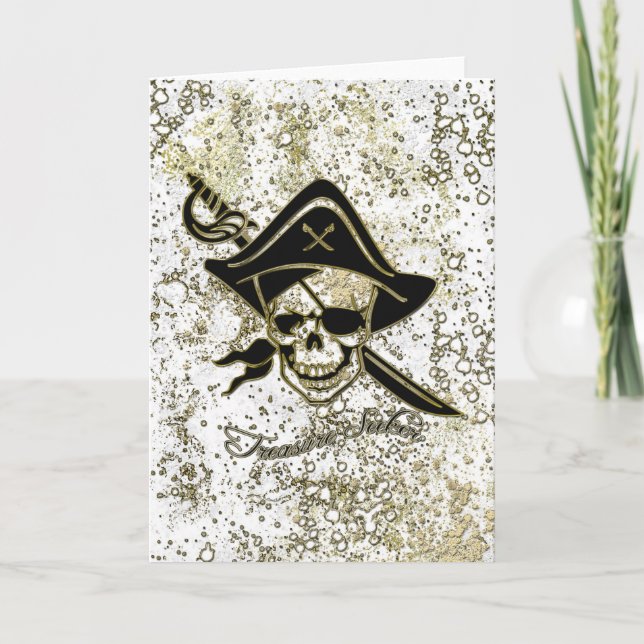 Cartão de Saudação do Tesouro Seeker II (Frente)