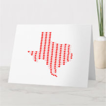 Cartão de Saudação do Texas