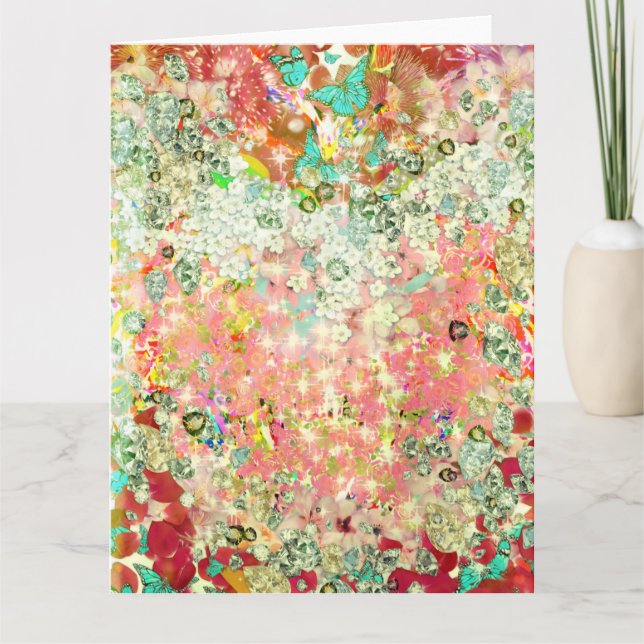 Cartão de saudação do vazio de Horário da Princesa (Frente)