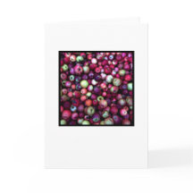 Cartão de saudação do vazio, foto na frente