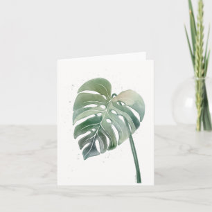 Cartão de saudação do Vazio Monstera