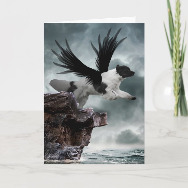 Cartão de saudação do vazio Ocean Guardian (Frente)