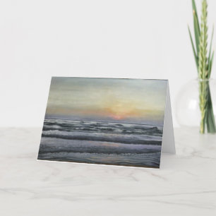 Cartão de saudação do vazio "South Padre sunrise"