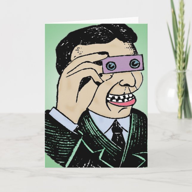 Cartão de Saudação do Visualizador (Frente)