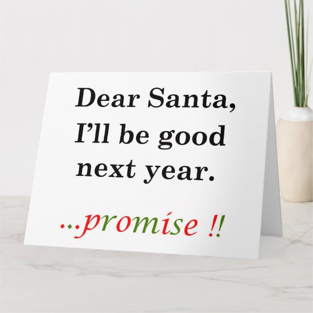 Cartão de saudação dobrado (Frente)