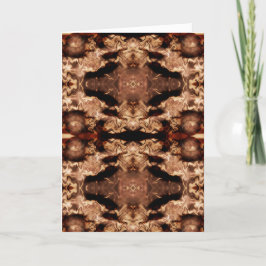 Cartão de saudação dobrado