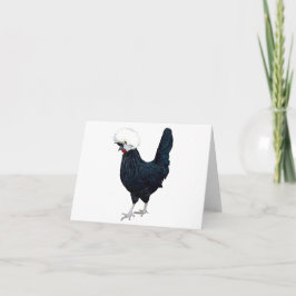 Cartão de saudação dobrado