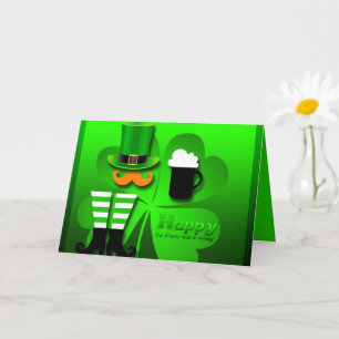 Cartão de saudação dobrado