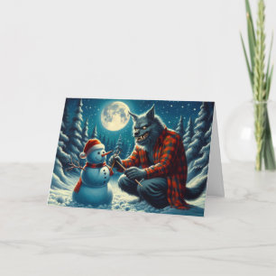 Cartão de saudação dobrado