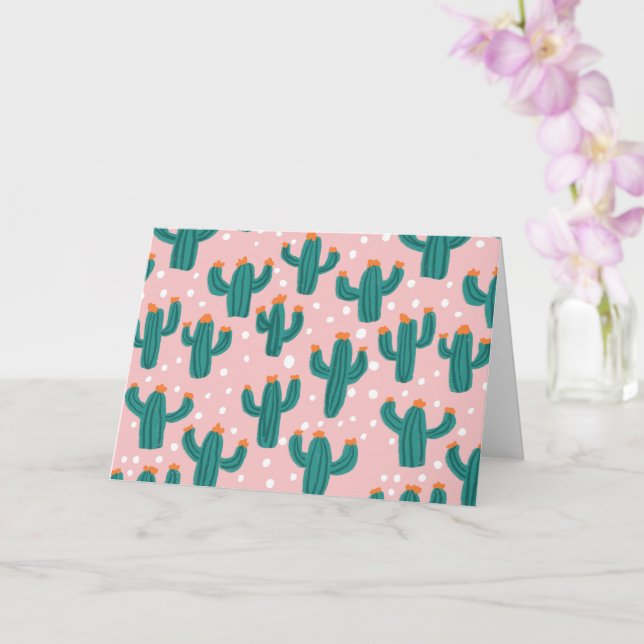 Cartão de saudação dobrado (Orquídea)