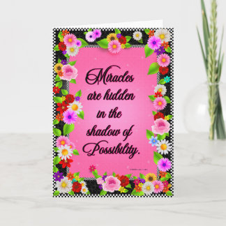 Cartão de saudação dobrado