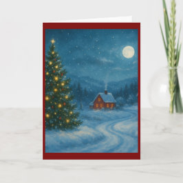 Cartão de saudação dobrado