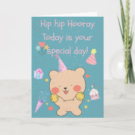 Cartão de saudação dobrado