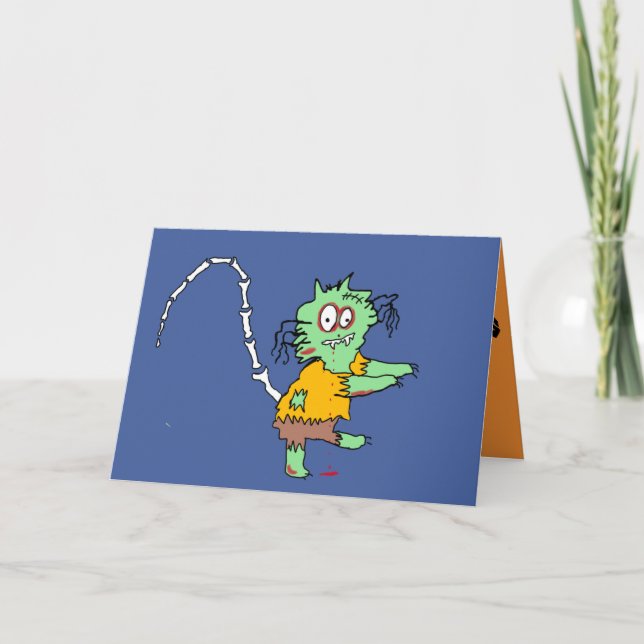 Cartão de saudação dobrado (Frente)