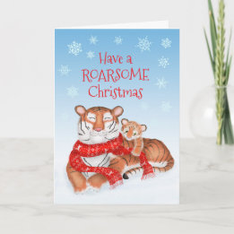 Cartão de saudação dobrado