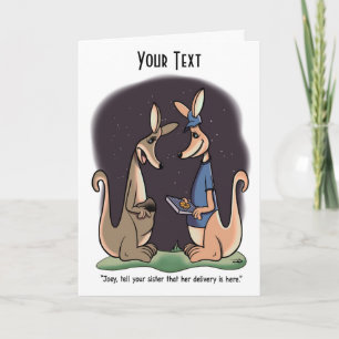 Cartão de Saudação Dobrado