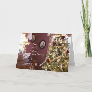 Cartão de saudação dobrado