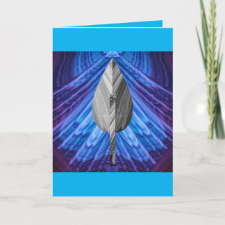 Cartão de saudação dobrado