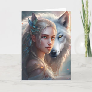 Cartão de saudação dobrado