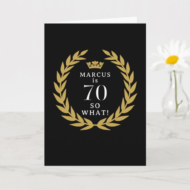 Cartão de saudação dobrado (Planta pequena)