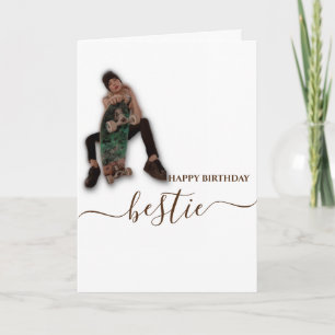 Cartão de saudação dobrado