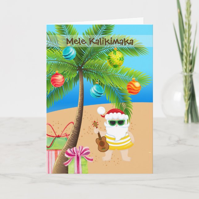 Cartão de saudação dobrado (Frente)