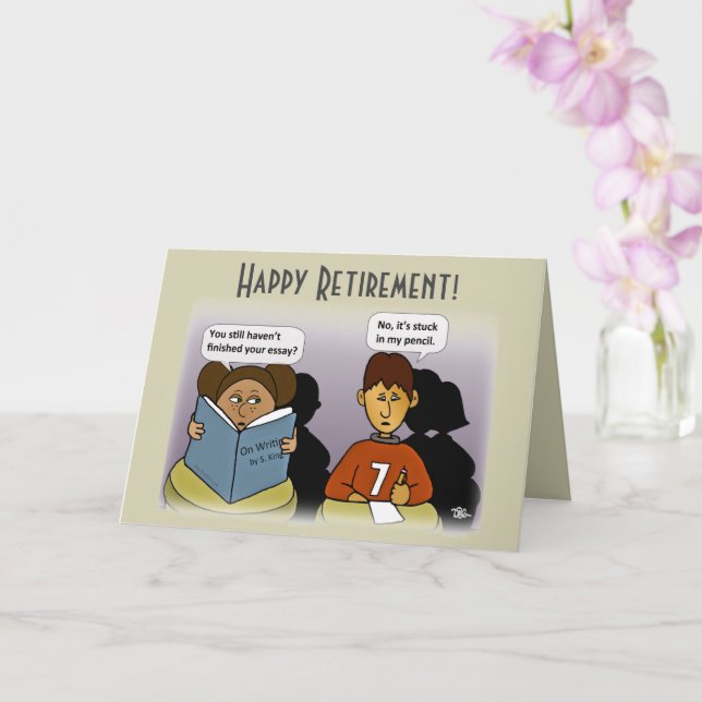 Cartão de saudação dobrado (Orquídea)