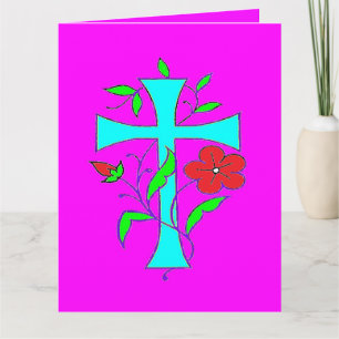 Cartão de saudação dobrado