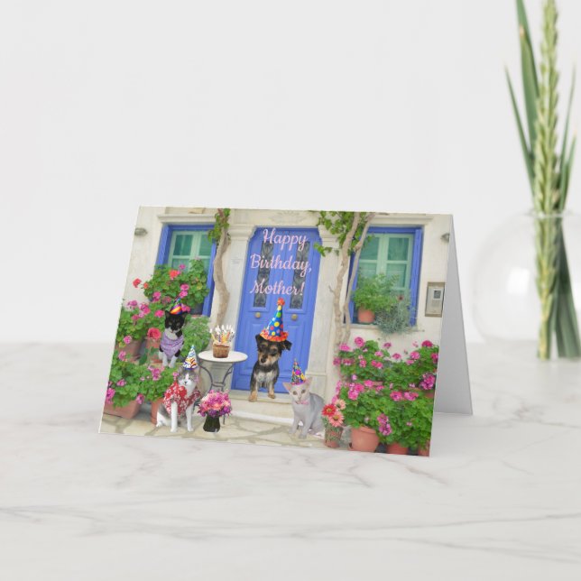 Cartão de Saudação Dobrado (Frente)