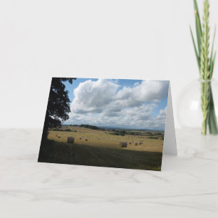 Cartão de saudação dobrado