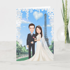 Cartão de saudação dobrado