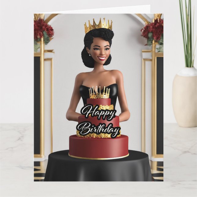 Cartão de saudação dobrado (Frente)