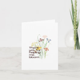 Cartão de saudação dobrado